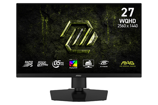 画像ギャラリー No.002のサムネイル画像 / 200Hz表示が可能なホワイトボディの27型1440p液晶ディスプレイがMSIから2月5日発売