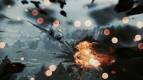 画像集#014のサムネイル/「ACE COMBAT ASSAULT HORIZON」,地上敵戦力に対する大破壊行動「エアストライク・モード」を公開。“最凶の敵”となるエースパイロットも明らかに