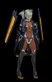 画像集 No.035のサムネイル画像 / 「PSO2」のマイキャラクターが(物理的に)目の前に出現。さっそく「マイキャラ3Dクリスタルフィギュア」を仔細に確認してみた