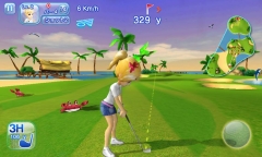 画像ギャラリー No.002のサムネイル画像 / 宇宙・深海のゴルフコース？「レッツ！ゴルフ3 HD」にAndroid版が登場