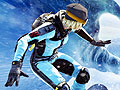 ほぼ直角の斜面を真っ逆さま。世界中の雪山に挑む「SSX」は,アドレナリンの分泌が止まらないスノーボードアクション