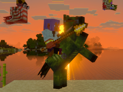 「Minecraft」,Mounts of Mayhemドロップを本日リリース。騎乗できるモブを中心としたアップデート