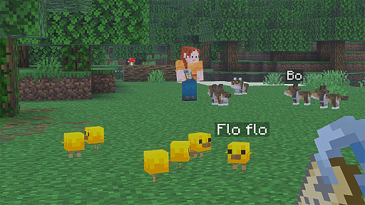 画像ギャラリー No.006のサムネイル画像 / 「Minecraft」動物の子どもたちのデザインを一新し，よりかわいらしく。ニワトリの子どもは，ついに「ひよこ」になって登場