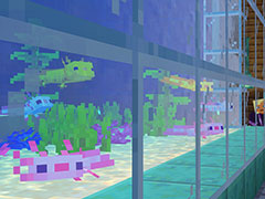 「Minecraft」Java版スナップショットで，動物を子どものままにできる新アイテム「金のタンポポ」が登場。水棲生物の子どもの新デザインも導入