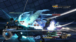 画像集#011のサムネイル/「FINAL FANTASY XIII-2」,コロシアムバトル第2弾「ライトニング&アモダ曹長」はバトルに勝利すると二人とも仲間に
