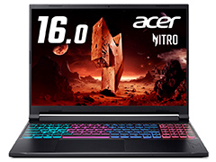 Ryzen AI搭載のゲーミングノートPC「Nitro V 16S AI」など3モデルを発売