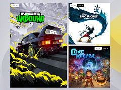 「NFS Unbound」「ディズニー エピックミッキー：Rebrushed」「Core Keeper」，PS Plus 1月のフリープレイタイトルに登場