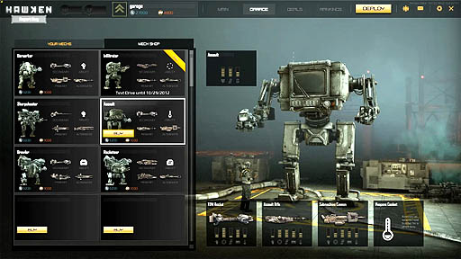 HAWKEN - Basic Training I: Garage