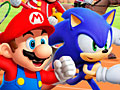 「マリオ&ソニック AT ロンドンオリンピックTM」は,オリンピック正式競技57種目を収録。本体を回したり息を吹きかけたりと3DSのインタフェースを活用