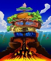 画像集#042のサムネイル/君は“フグ鯨”をノッキングできるか。PSP「トリコ グルメサバイバル!」最新情報は,メガモリ島第4層「海底洞窟」を紹介