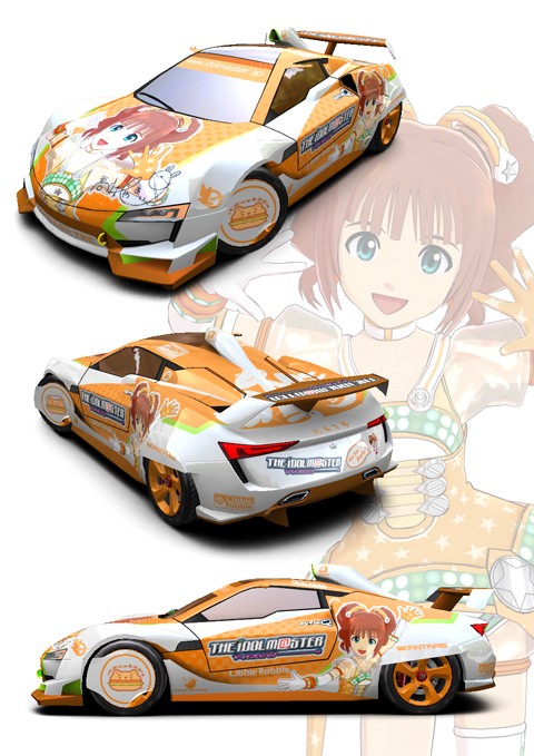 画像集#015のサムネイル/「リッジレーサー」,DLCミュージックパック16“バラエティ #1”を本日配信。4月12日配信予定のアイマス仕様車が公開