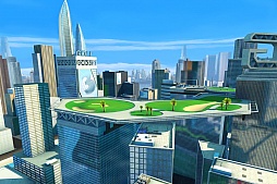画像ギャラリー No.003のサムネイル画像 / ああ絶景かな。「レッツ!ゴルフ3」に高層ビルでプレイするコースが登場