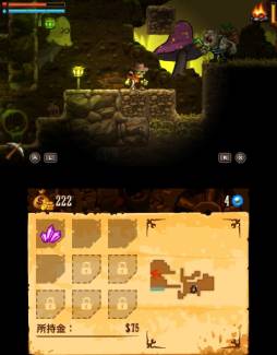 画像ギャラリー No.014のサムネイル画像 / ダウンロードソフト「スチームワールド ディグ」が3DS向けに11月20日に配信