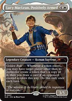 画像ギャラリー No.002のサムネイル画像 / 「MTG」×「Fallout」のコラボコレクション「Secret Lair: Rad Superdrop」，1月27日に発売。ドラマ版のキャラクターなどをカード化