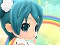 「初音ミク and Future Stars Project mirai」,収録楽曲「どうぶつ占い」「君の体温」など4曲とコスチューム4種類を紹介。リズムゲームのシステムも解説