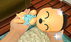 画像集#011のサムネイル/「トモダチコレクション 新生活」ではMii同士が結ばれ子供を育てる様子までを見守れるように。公式サイトではテレビCM映像が公開