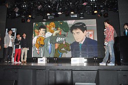 画像集#028のサムネイル/南 明奈さんらが「もしドラ隊」として登場。スクウェア・エニックスとヤフーのタッグによる最新ブラウザゲーム「MONSTER×DRAGON」の完成披露会レポート