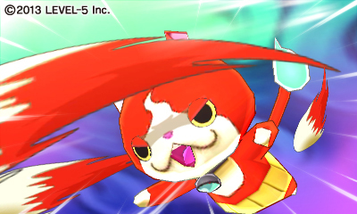 画像集#004のサムネイル/3DS「妖怪ウォッチ」が本日発売。同作のキャラが登場するiOS向け無料パズルゲーム「ようかい体操第一 パズルだニャン」も発表