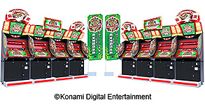 画像集#007のサムネイル/KONAMI,「AOU2012 アミューズメント・エキスポ」に最新の大型メダルゲームからリズムゲームまでを出展。ブースのステージスケジュールも公開に