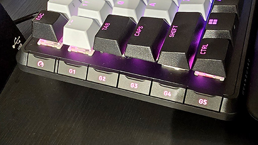 画像ギャラリー No.005のサムネイル画像 / 40cm未満のコンパクトなフルキーボードから初のレバーレスアケコンまで，Corsairがゲーマー向けデバイスを一斉に発表