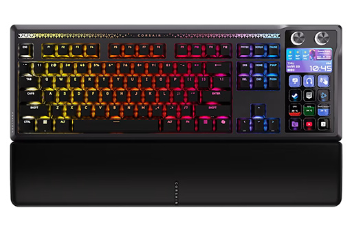 画像ギャラリー No.002のサムネイル画像 / Stream Deck機能を組み込んだゲーマー向けキーボード「GALLEON 100 SD」など,新製品をCorsairが発表