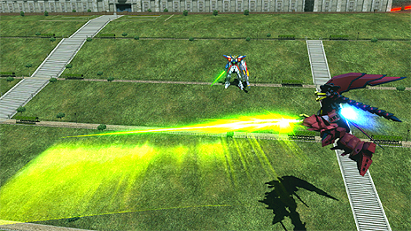 画像集#023のサムネイル/「機動戦士ガンダム EXVS.FB」,プレイヤー機体「ガンダムエピオン」が10月22日のアップデートで実装。格闘攻撃に特化した近距離戦闘主体の機体
