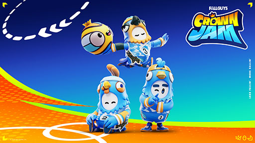 画像ギャラリー No.003のサムネイル画像 / 「フォートナイト」,Fall Guysとコラボした新モード「Fall Guys Crown Jam」を1月23日から期間限定で配信。3対3のカオスが入り混じるチーム戦