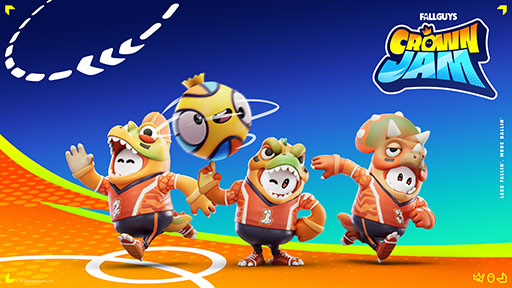 画像ギャラリー No.004のサムネイル画像 / 「フォートナイト」,Fall Guysとコラボした新モード「Fall Guys Crown Jam」を1月23日から期間限定で配信。3対3のカオスが入り混じるチーム戦
