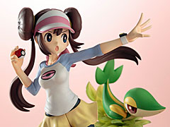 コトブキヤ,「ポケットモンスターブラック2・ホワイト2」の主人公メイを立体化した“ARTFX J メイ with ツタージャ”の再販を発表