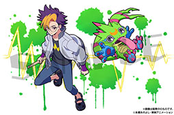 画像ギャラリー No.007のサムネイル画像 / 「パズドラ」とデジモンシリーズのコラボイベントが11月21日にスタート。天馬トモロウ＆ゲッコーモンら新キャラクターたちが参戦