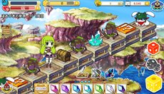 画像集#004のサムネイル/すごろく風ファンタジーRPG「アナザープリンセス」に登場するキャラクター達や,ゲームの進め方などの基本情報を紹介