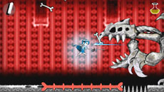 画像集#007のサムネイル/「Dokuro」ステージ1をプレイ可能な体験版第1弾の配信が本日スタート。公式サイトではゲームの特徴やボス達を紹介するムービーも公開に