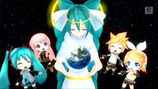 画像集#013のサムネイル/ミクさんマジ女神な「神曲」が登場。「初音ミク -Project DIVA- f」の収録曲5曲とモジュール7種類,さらにARにも対応したエディットモードを紹介