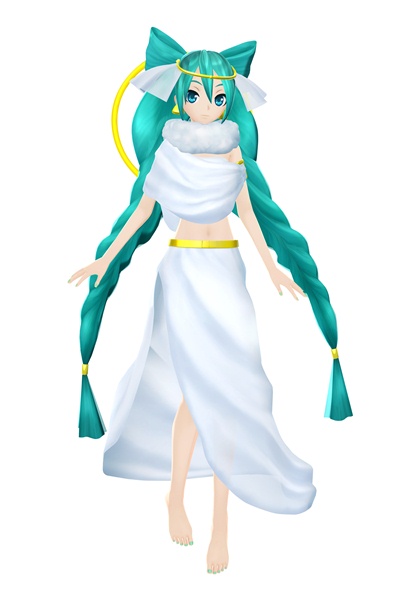 画像集#014のサムネイル/ミクさんマジ女神な「神曲」が登場。「初音ミク -Project DIVA- f」の収録曲5曲とモジュール7種類,さらにARにも対応したエディットモードを紹介