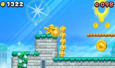 画像集#001のサムネイル/「New スーパーマリオブラザーズ 2」追加パック第1弾の配信開始。“大量のコイン”と“難度の高さ”が特徴のコインラッシュ専用コースに挑戦しよう