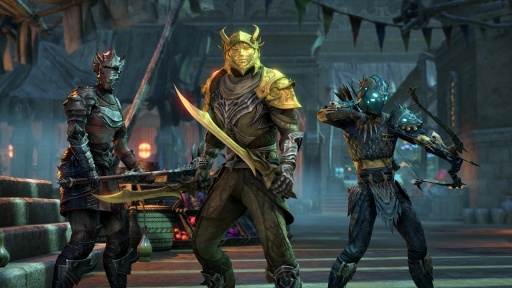 画像ギャラリー No.014のサムネイル画像 / 「エルダー・スクロールズ・オンライン」の2026年は夜の市場から始まり，盗賊ギルドが再始動。シェオゴラスも大騒動を起こすと思ったら，冒険の舞台は外洋と嵐のスカイリムへ