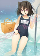 画像集#020のサムネイル/露天風呂でのんちゃんに遭遇!? 「恋と選挙とチョコレート ポータブル」新規イベントCGを公開。ミニゲームの詳細や店舗特典のイラストも明らかに