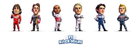 画像集#004のサムネイル/「F1 RACE STARS」発売日が12月13日に決定。デフォルメされたマシンがポップな街を走るスクリーンショットのほか,メインビジュアルや特徴も明らかに
