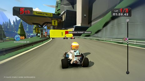 画像集#014のサムネイル/「F1 RACE STARS」の公式サイトがオープン。ゲーム中に登場するサーキットや,サーキット場に施される仕掛けについての情報が公開に
