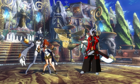 画像集#008のサムネイル/AC版「BLAZBLUE CHRONOPHANTASMA」の最新バージョンが本日稼働開始。新プレイアブルキャラ「セリカ=A=マーキュリー」と「Λ- No.11-(ラムダ)」が参戦