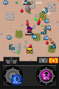 画像ギャラリー No.003のサムネイル画像 / 石化した魔女を守りながら勇者がひたすらがんばる！ iOS向けディフェンスゲーム「魔女と勇者」を紹介する「（ほぼ）日刊スマホゲーム通信」第36回 