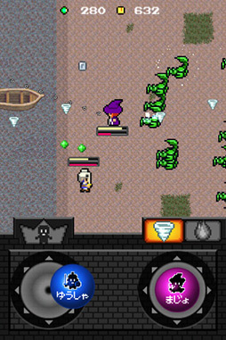 画像ギャラリー No.009のサムネイル画像 / 石化した魔女を守りながら勇者がひたすらがんばる！ iOS向けディフェンスゲーム「魔女と勇者」を紹介する「（ほぼ）日刊スマホゲーム通信」第36回 