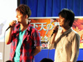 「下天の華」の発売記念イベントが開催。織田信長役の松風雅也さんと明智光秀役の野島健児さんがトークを繰り広げた会場の模様をレポート
