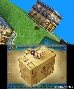画像集#001のサムネイル/「ドラゴンクエストVII エデンの戦士たち」,マップが回転する「始祖たちの村」や知恵が試される「時のはざまの洞くつ」など,町やダンジョンが明らかに