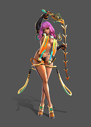 画像集#007のサムネイル/“悩殺系”MMORPG「Scarlet Blade」の登場キャラ3人が公開に。見応えのあるキャラクタービジュアルに注目