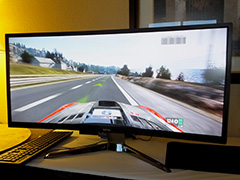 延期されていた35インチ湾曲液晶ディスプレイ「XR3501」の国内発売日,3月4日に決定