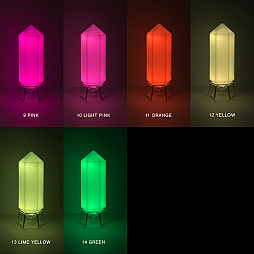 画像ギャラリー No.002のサムネイル画像 / 「ファイナルファンタジーXIV」,光のクリスタルをモチーフにしたLEDライトの予約を受付中。オーケストラコンサート関連商品