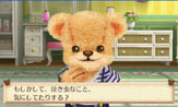 画像集#006のサムネイル/「しんゆうができちゃうゲーム クマ♡トモ」,クマとのおしゃべりで楽しめる会話のバリエーションが明らかに。クマのプロフィールも判明