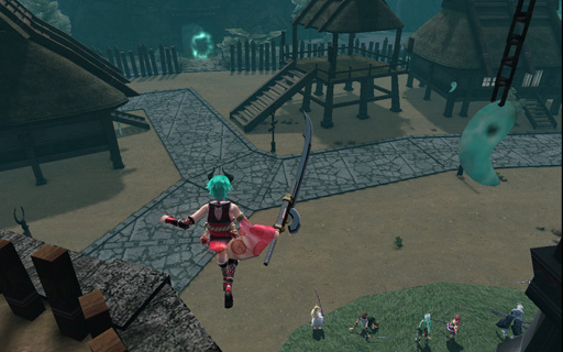 画像ギャラリー No.005のサムネイル画像 / 和風テイスト溢れるノンターゲティング式MMORPG「鬼斬」のαテストインプレッション。日本要素がごった煮の世界で冒険しよう