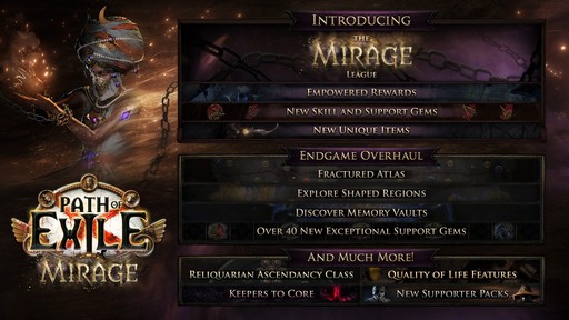 画像ギャラリー No.025のサムネイル画像 / 「Path of Exile」の新リーグ“Mirage”では，新たなスキルや見直されたエンドゲーム，よりQoLが高まったゲームシステムがプレイヤーを待つ